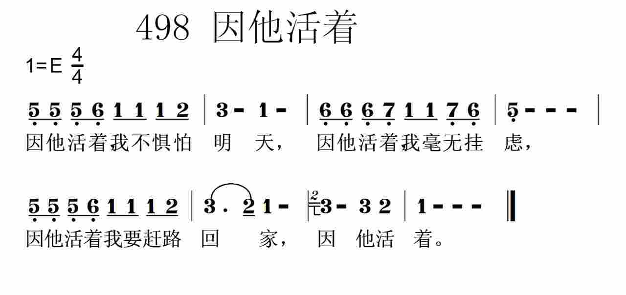 因他活着 第 1 页