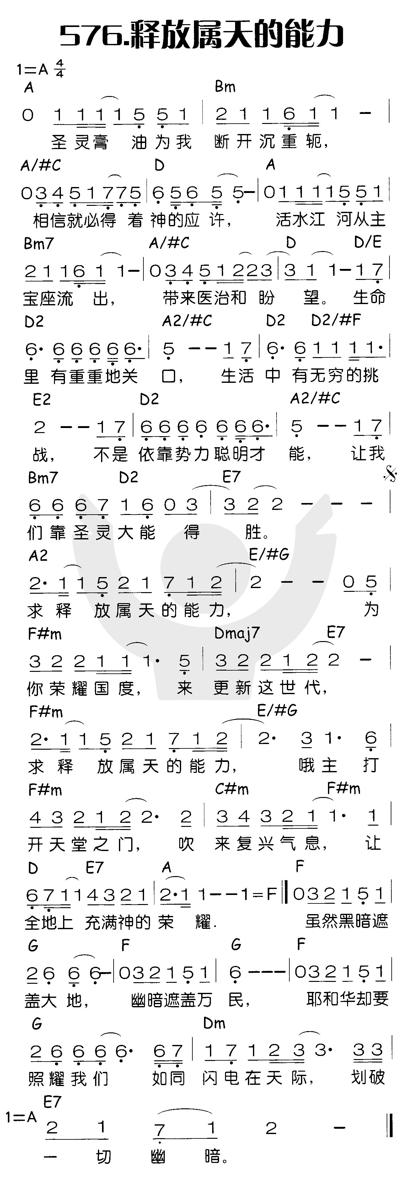 释放属天的能力 第 1 页