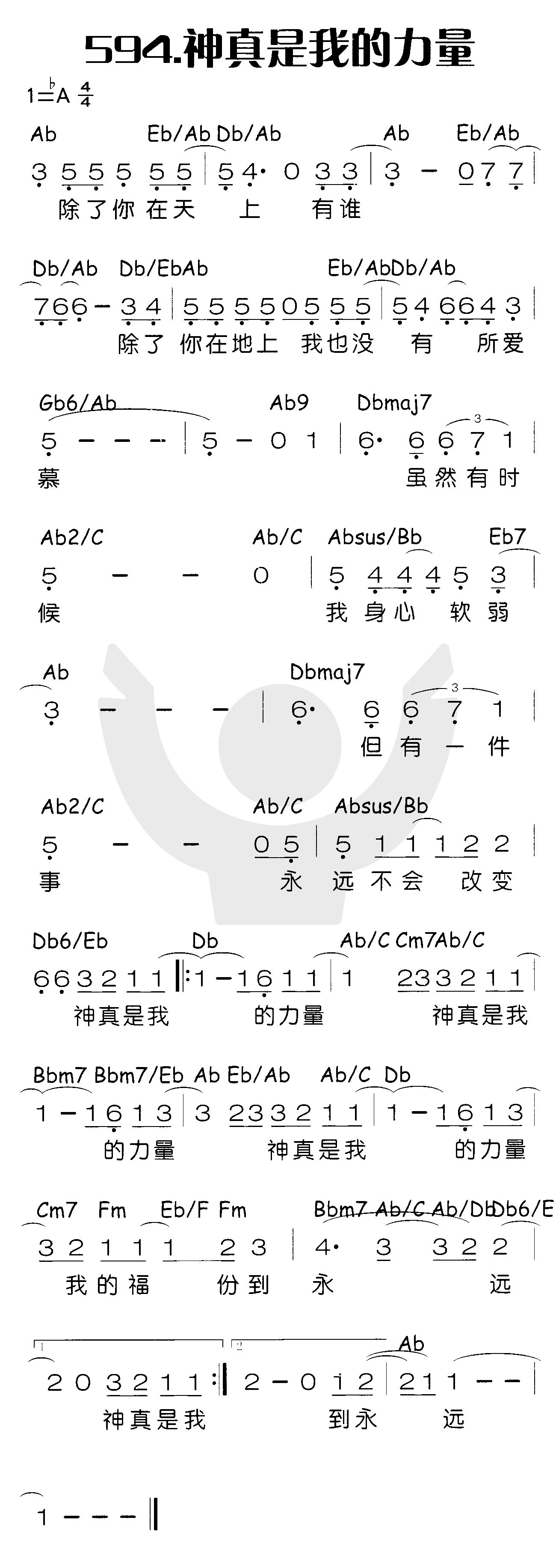 神真是我的力量 第 1 页