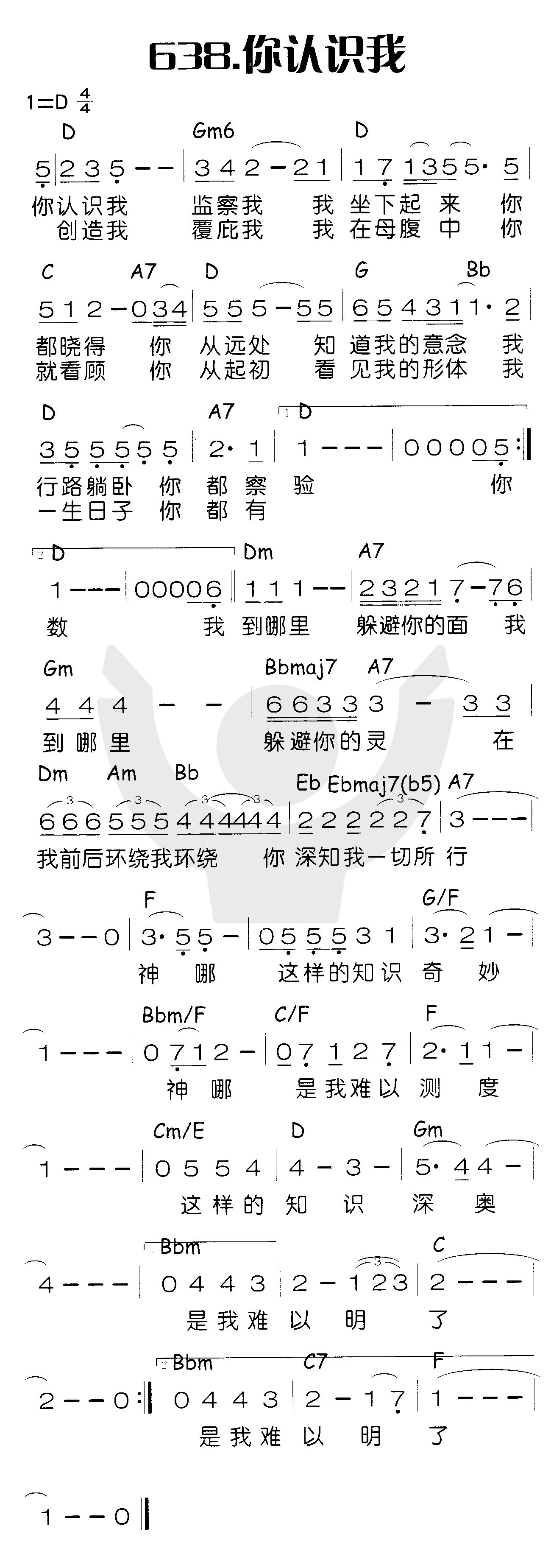 你认识我 第 1 页