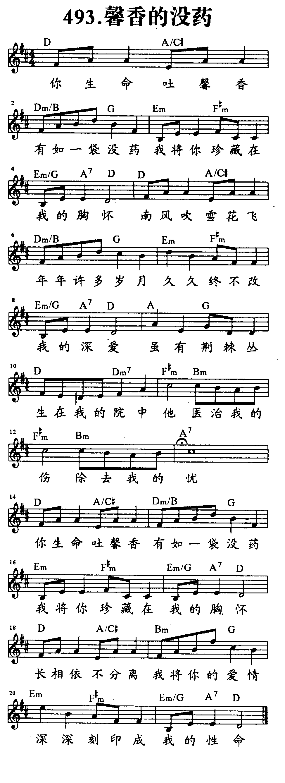 馨香的没药 第 1 页