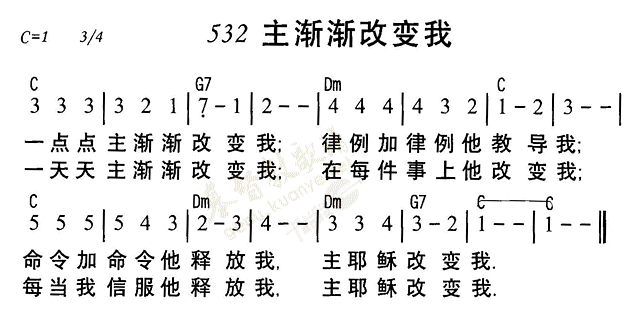 主渐渐改变我 第 1 页