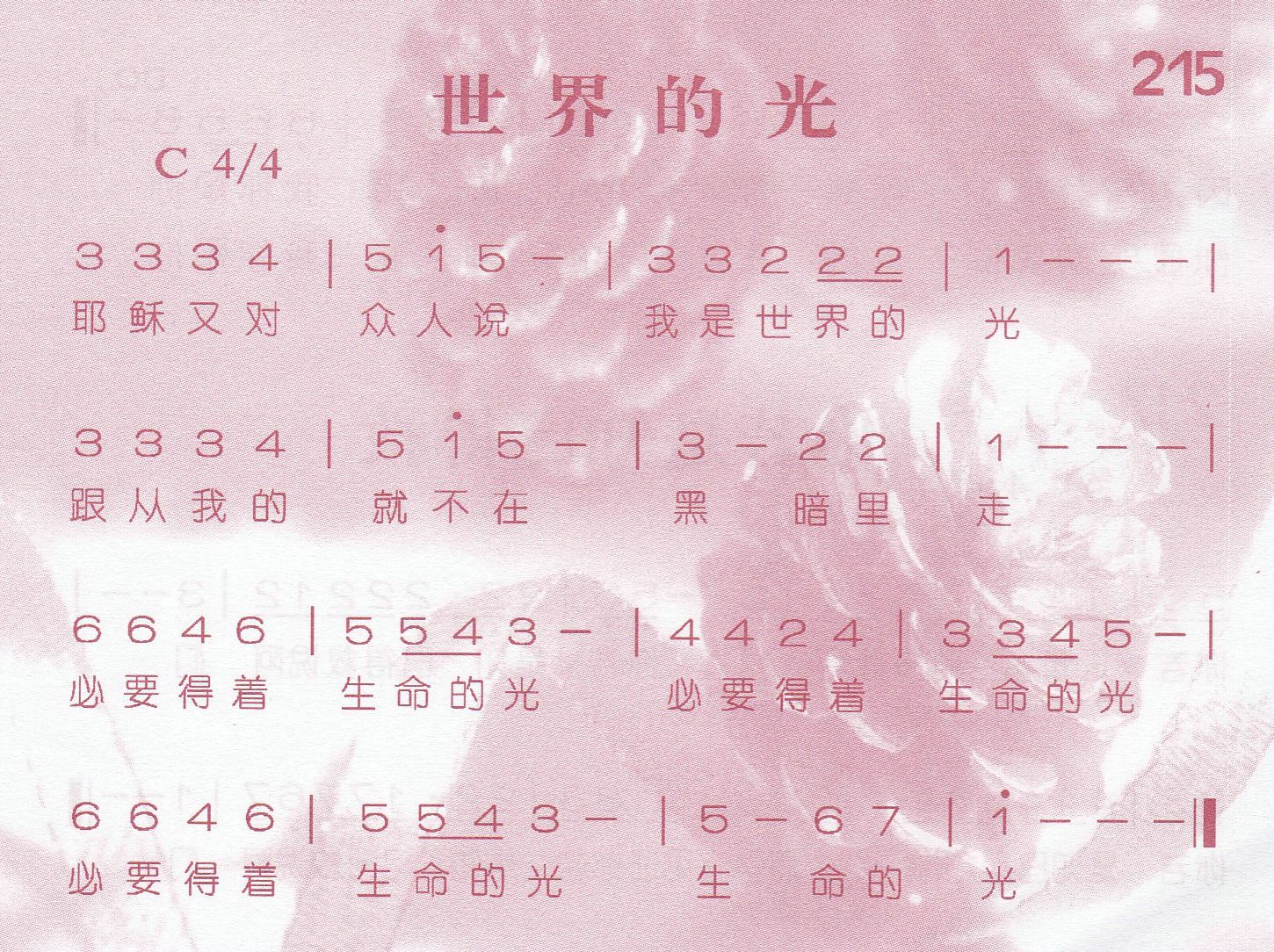 世界的光 第 1 页