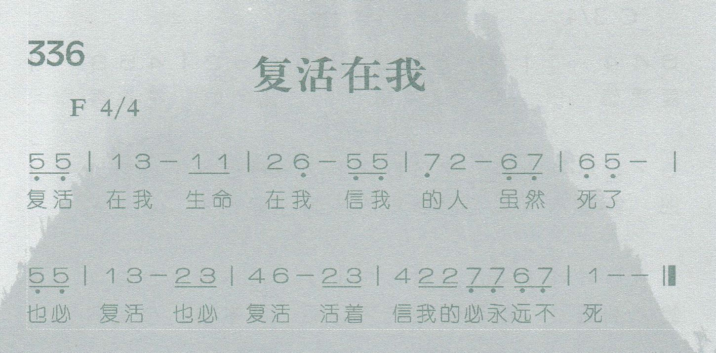 复活在我 第 1 页