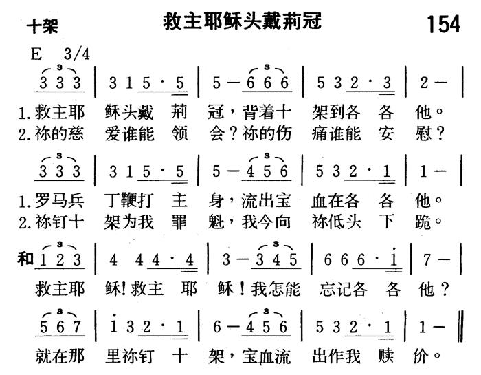 救主耶稣头戴荆冠 第 1 页