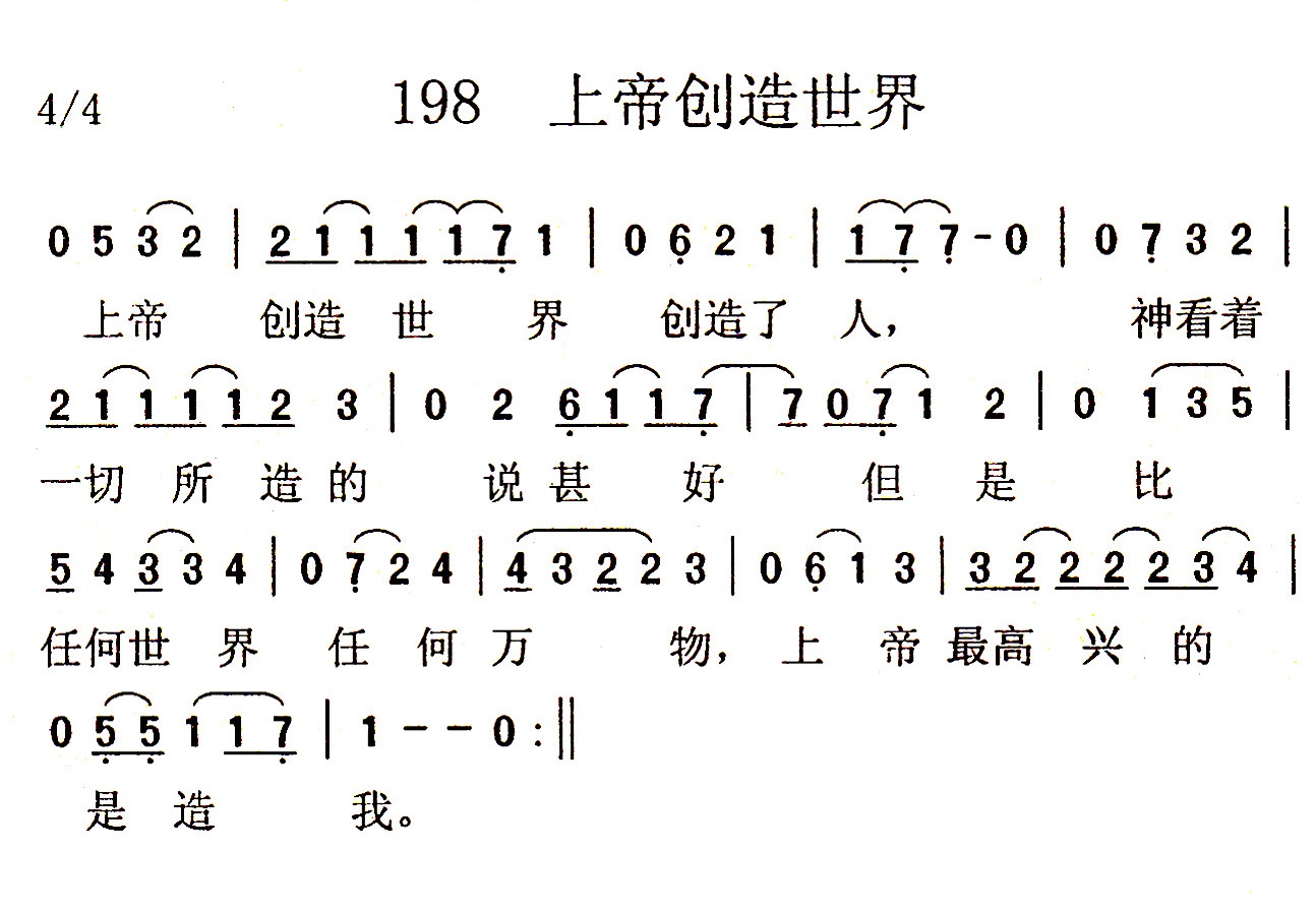 上帝创造世界 第 1 页