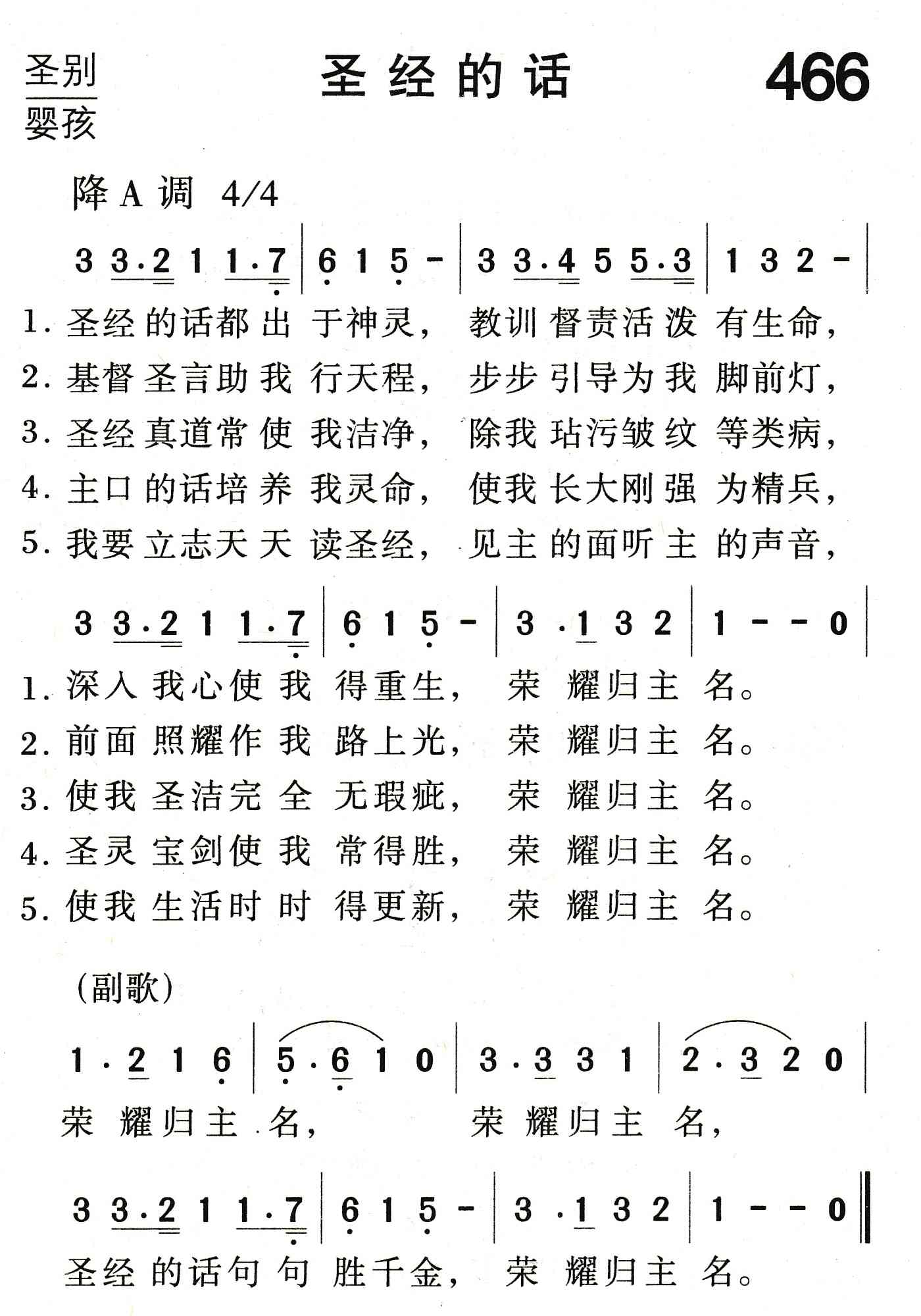 圣经的话 第 1 页