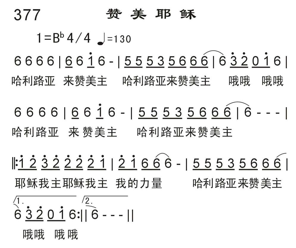 赞美耶稣 第 1 页