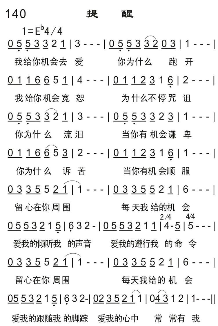 提醒 第 1 页