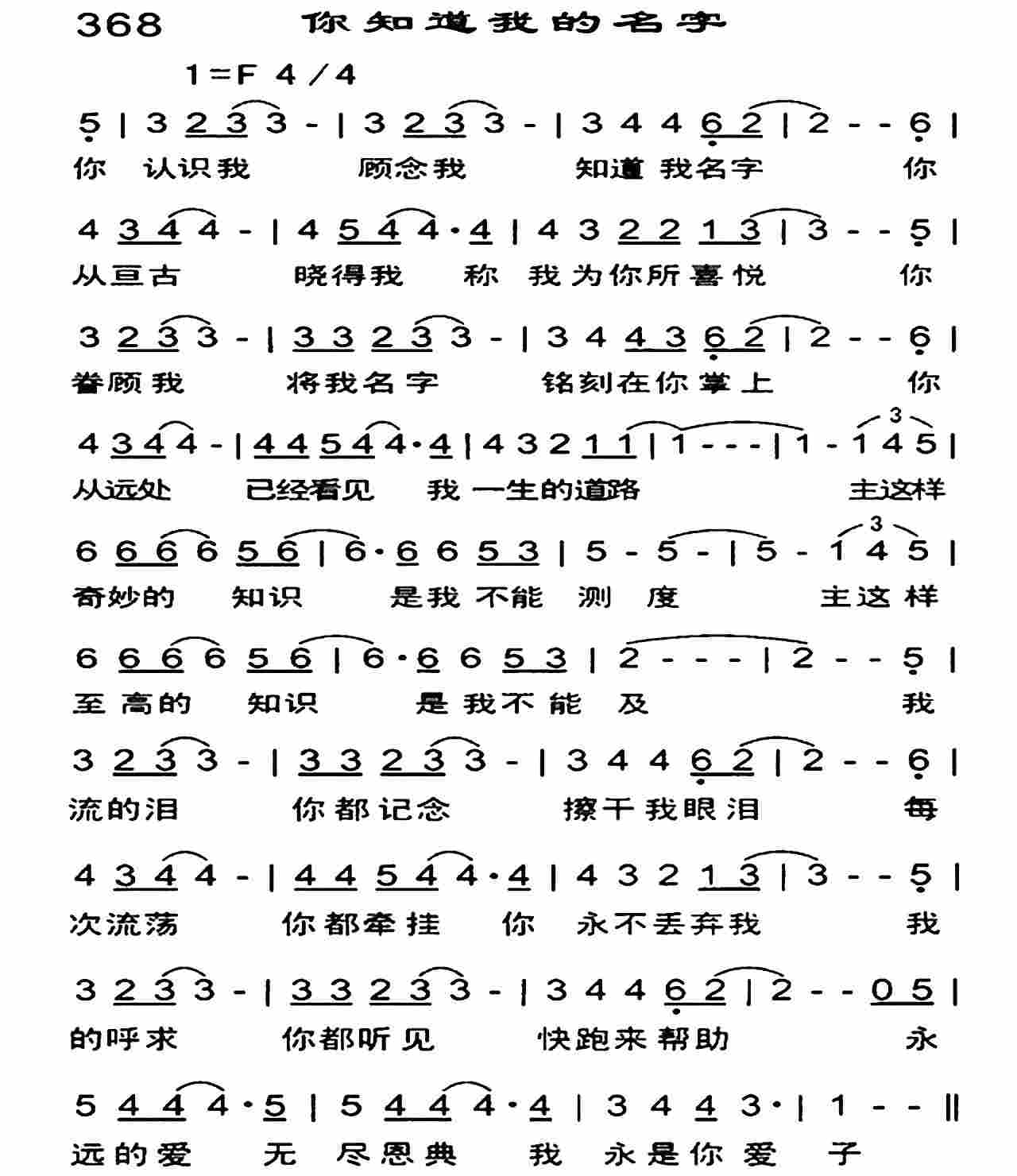 你知道我的名字 第 1 页
