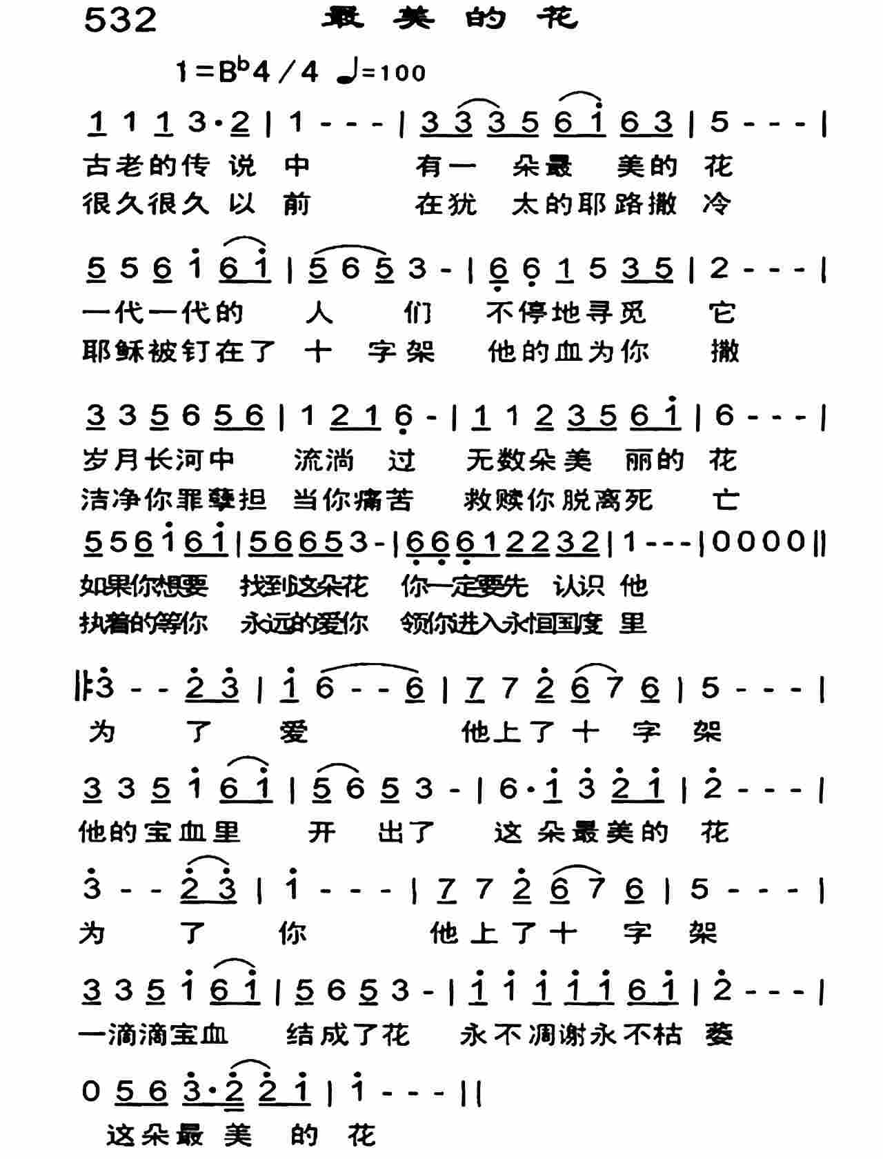 最美的花 第 1 页