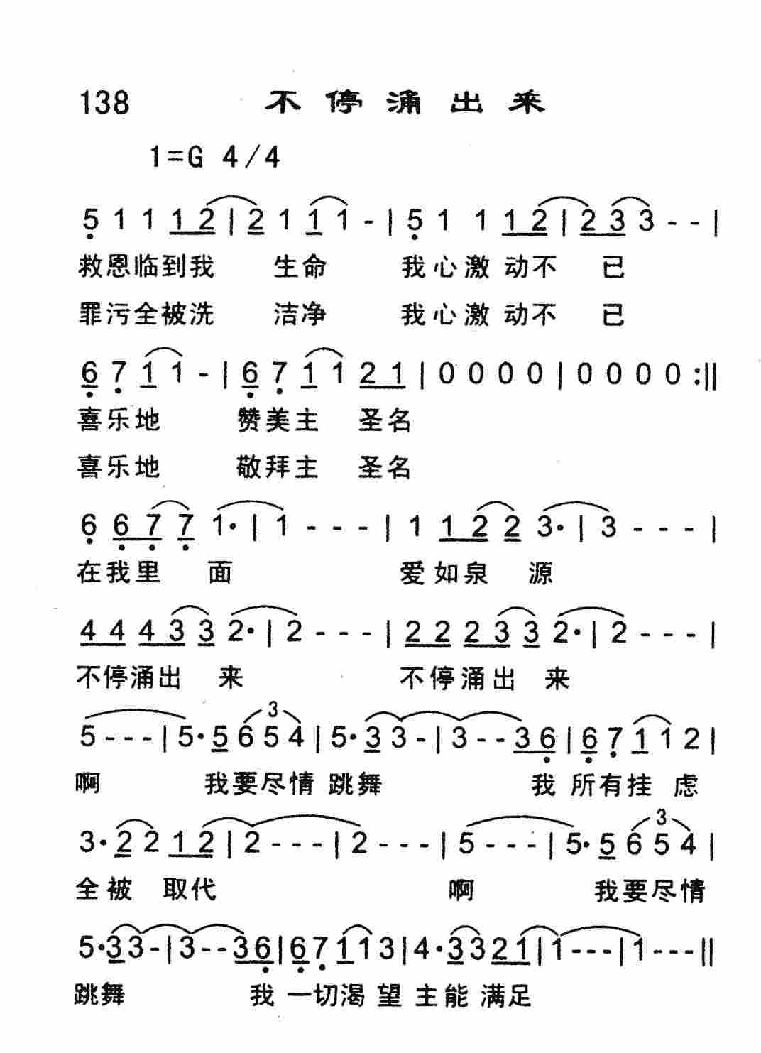 不停涌出来 第 1 页