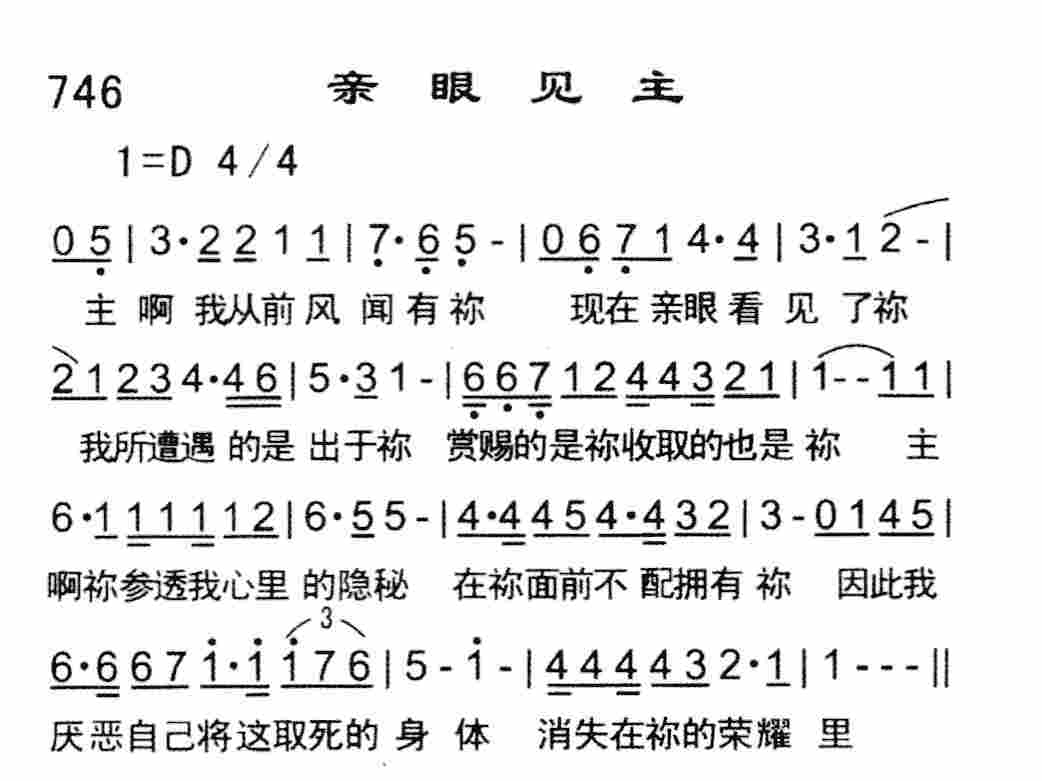 亲眼见主 第 1 页