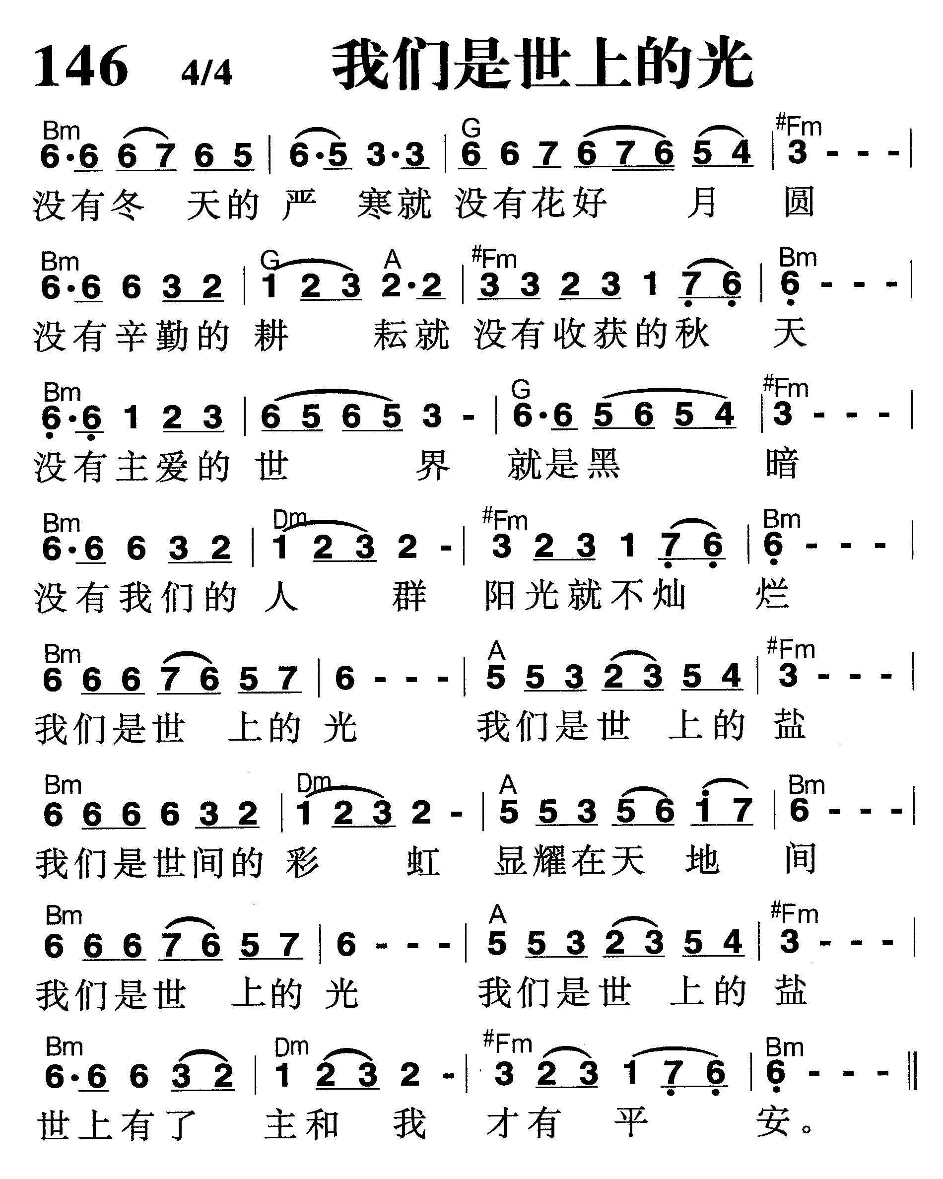 我们是世上的光 第 1 页