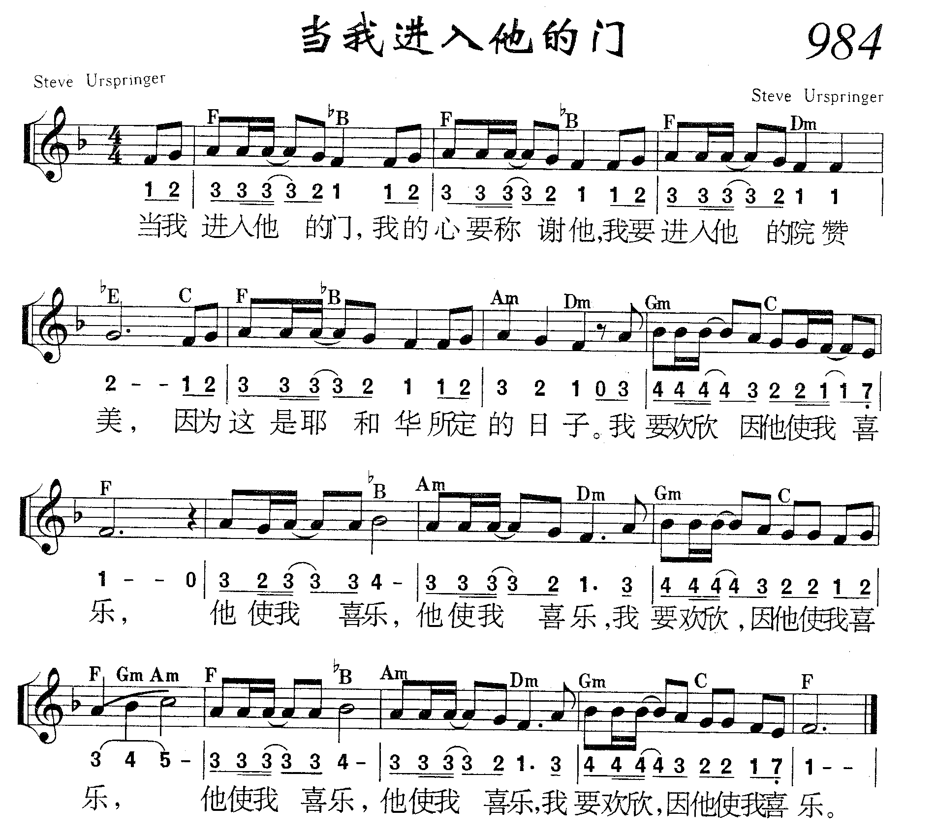 当我进入他的门 第 1 页