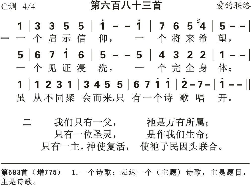 一个启示信仰 第 1 页