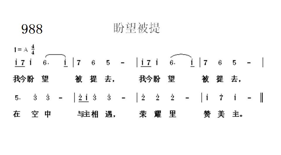 盼望被提 第 1 页