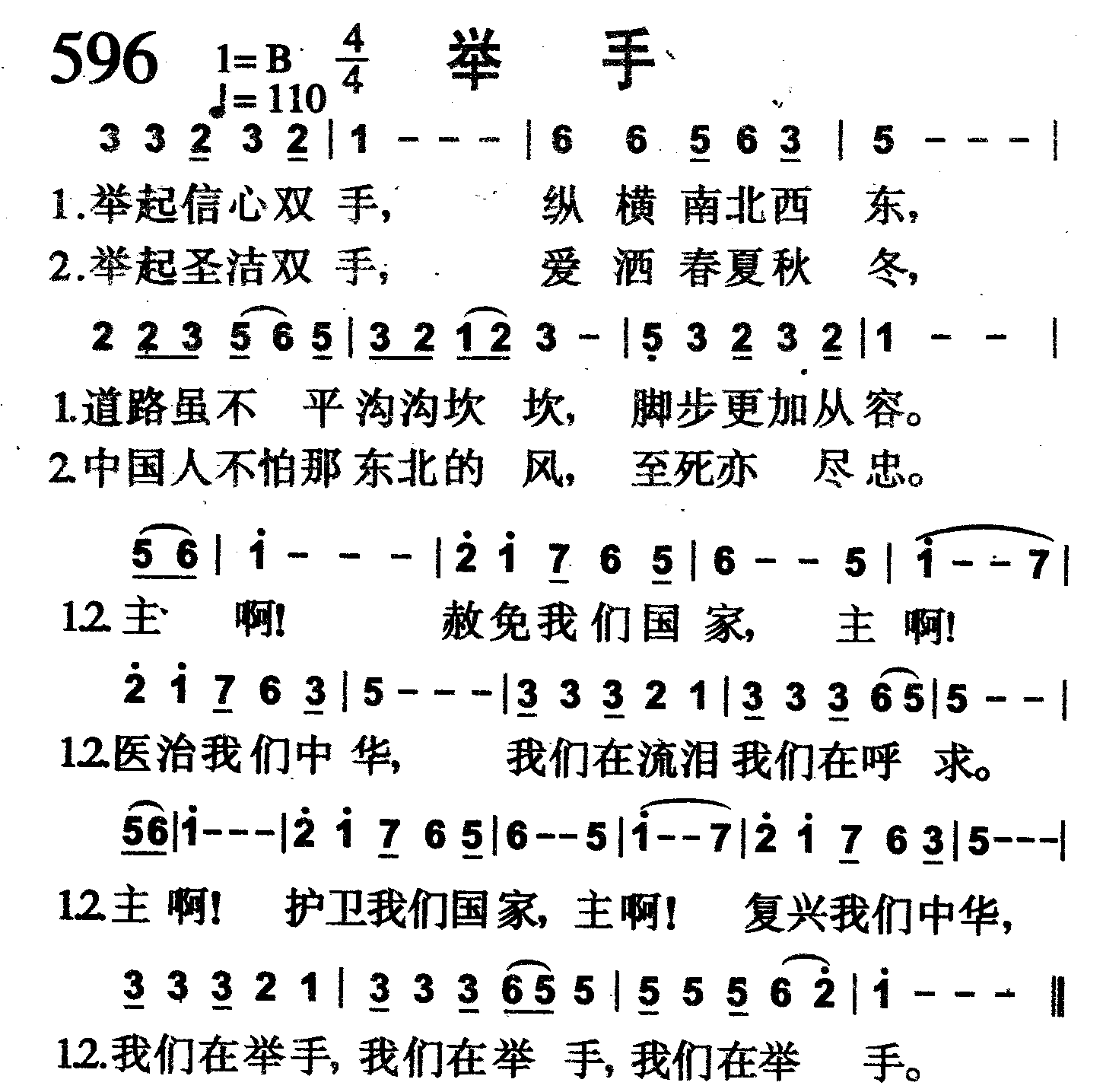 举手 第 1 页
