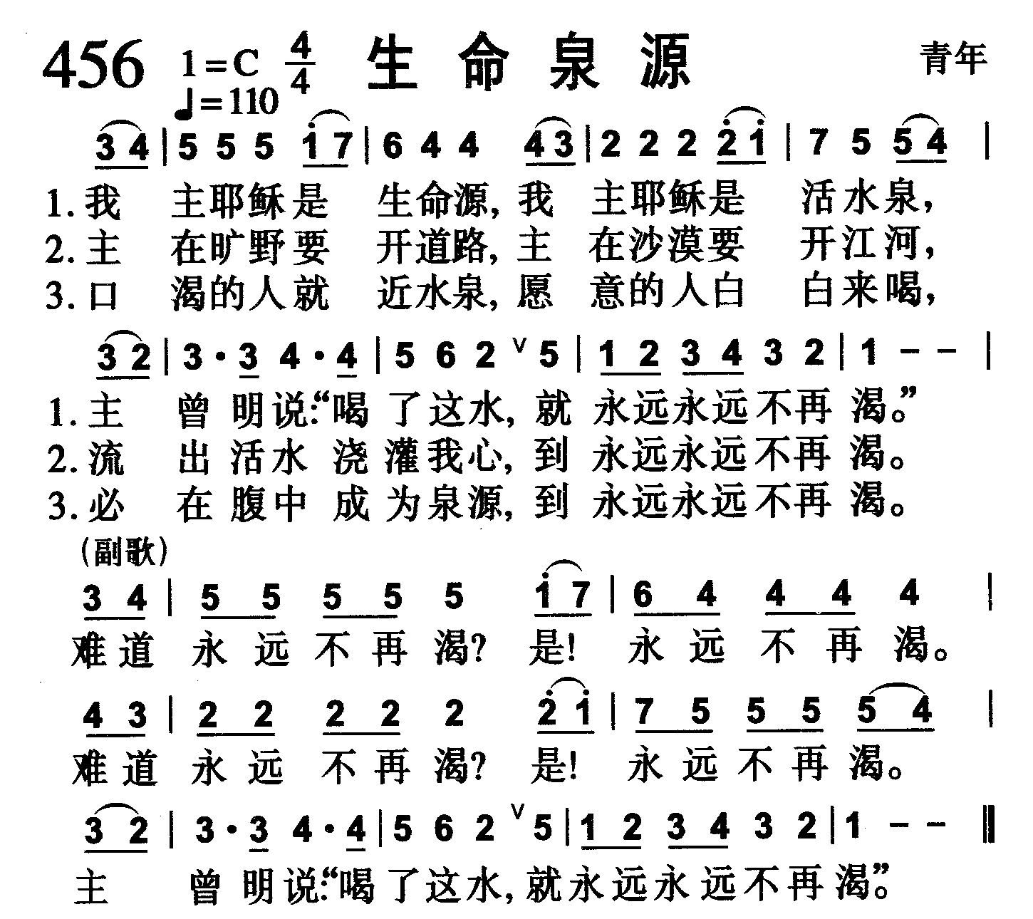 生命泉源 第 1 页